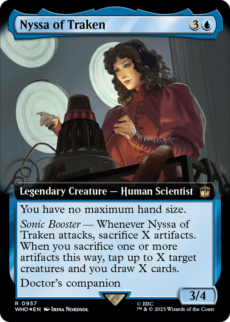 Nyssa of Traken (Extended Art) (Surge Foil) [Doctor Who] - Trinity Hobby