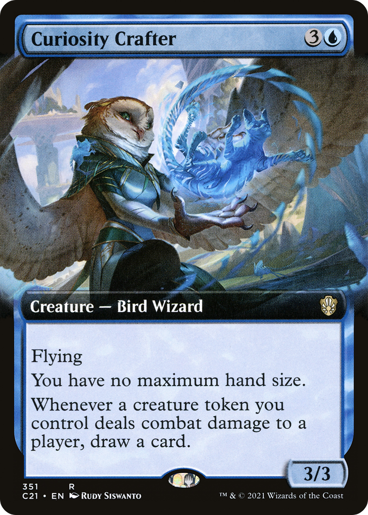 Curiosity Crafter (Extended Art) [Commander 2021] - Trinity Hobby
