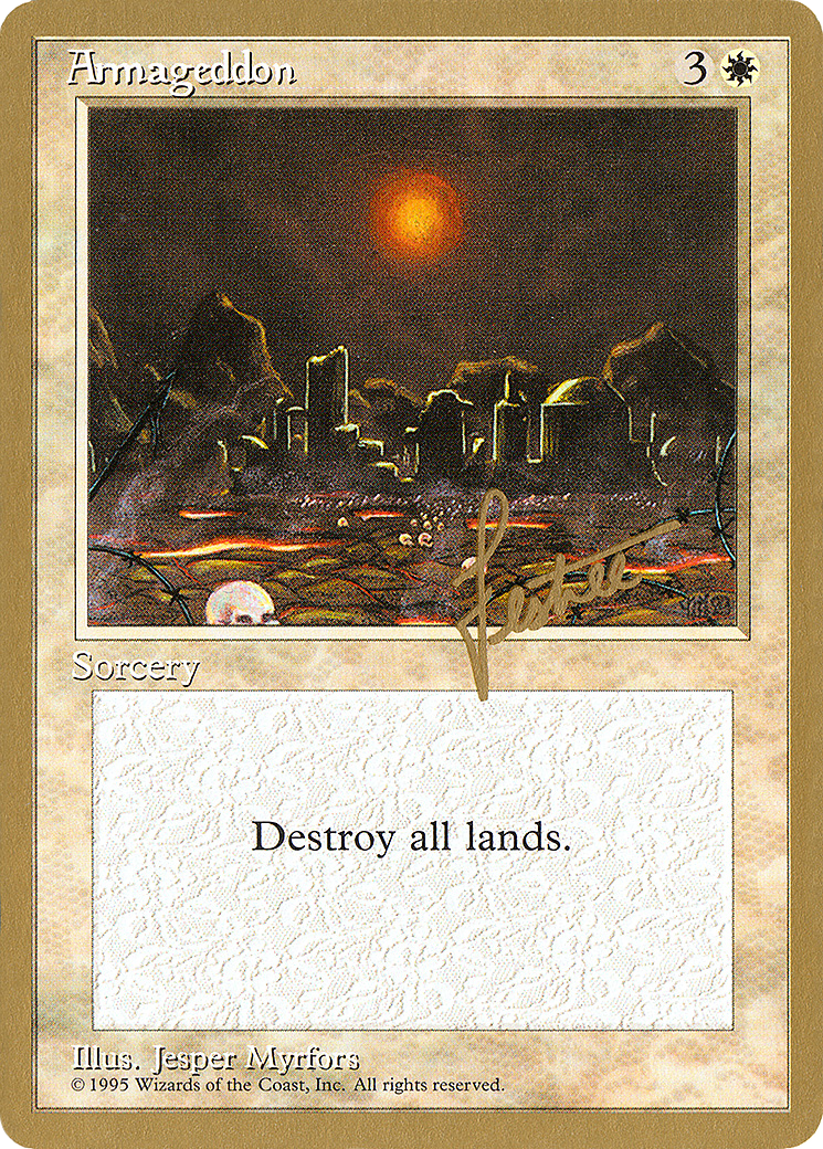 Armageddon (Bertrand Lestree) [Pro Tour Collector Set] - Trinity Hobby