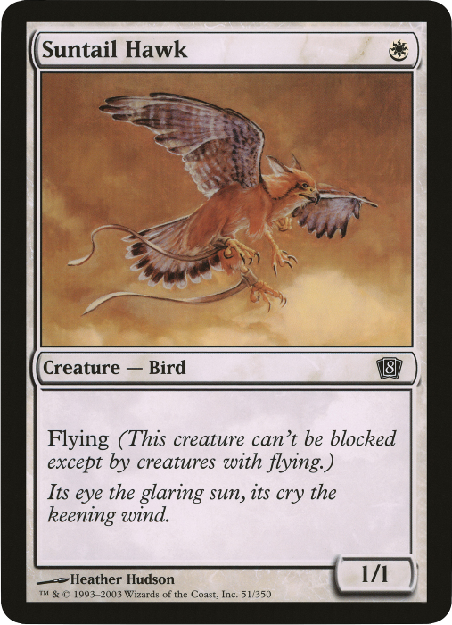 Suntail Hawk (Oversized) [Eighth Edition Box Topper] - Trinity Hobby
