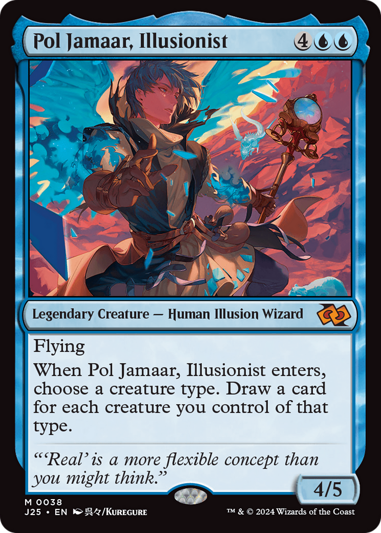Pol Jamaar, Illusionist (Anime) [Foundations Jumpstart] - Trinity Hobby