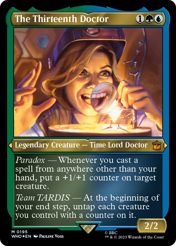 The Thirteenth Doctor (WHO-195) - [Doctor Who] Foil - Trinity Hobby