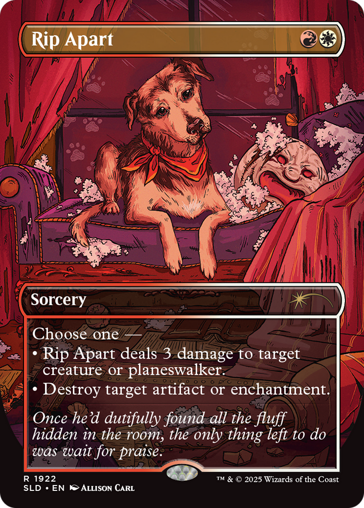 Rip Apart (SLD-1922) - [Secret Lair Drop] (Borderless) - Trinity Hobby