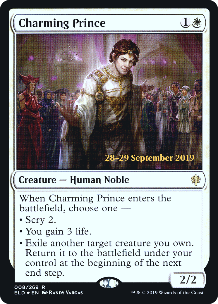 Charming Prince [Throne of Eldraine Prerelease Promos] - Trinity Hobby