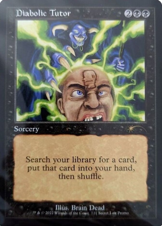 Diabolic Tutor (Retro) [Secret Lair Drop Promos] - Trinity Hobby