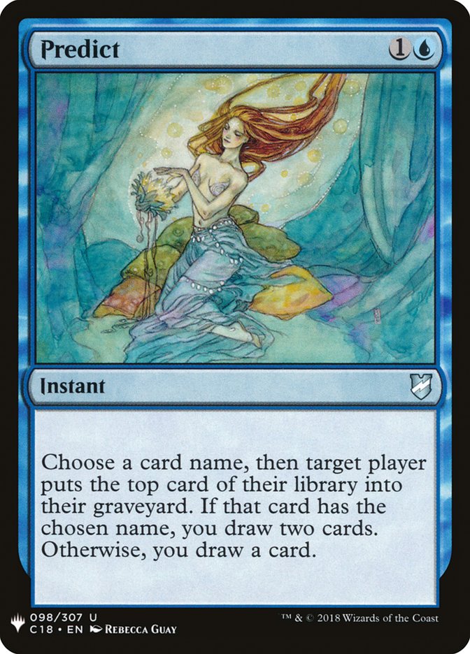 Predict [Mystery Booster] - Trinity Hobby
