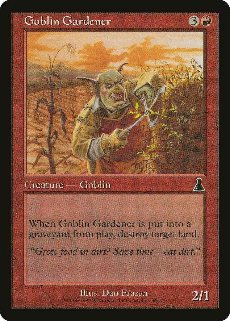 Jardinier gobelin [Le destin d'Urza] 