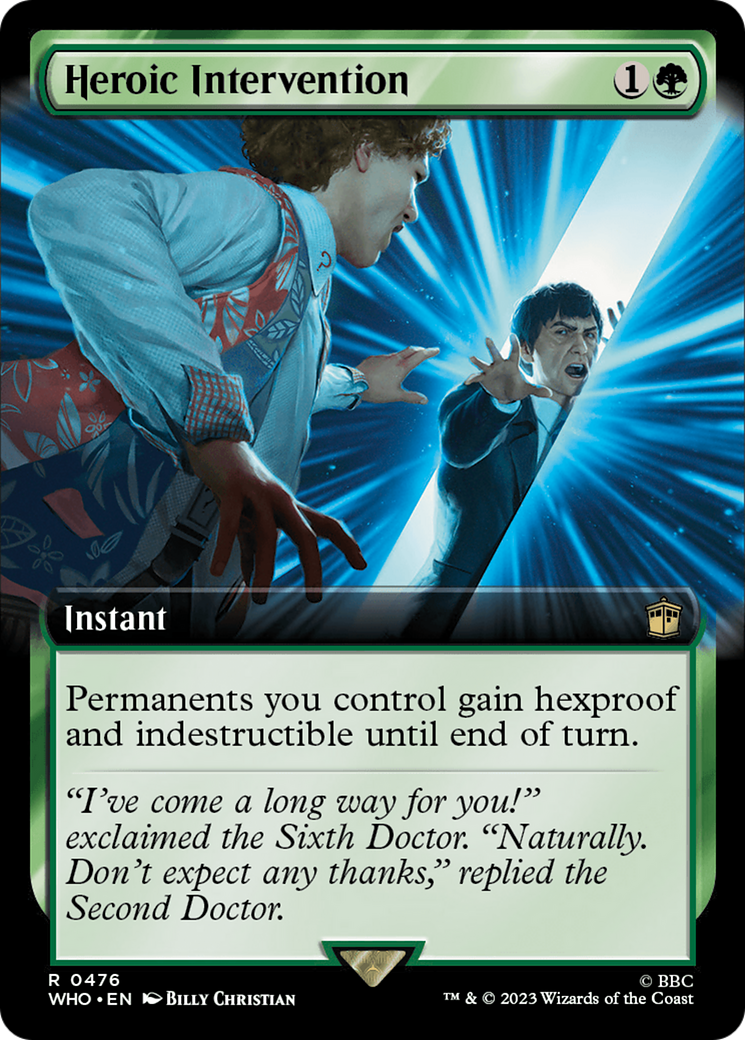 Heroic Intervention (Extended Art) [Doctor Who] - Trinity Hobby