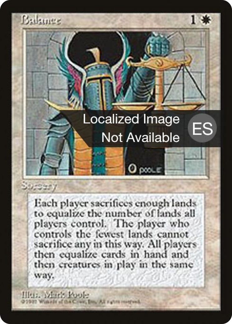 Balance [Fourth Edition (Foreign Black Border)] - Trinity Hobby