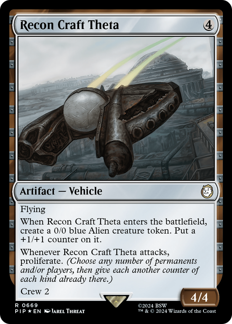 Recon Craft Theta (Surge Foil) [Fallout] - Trinity Hobby