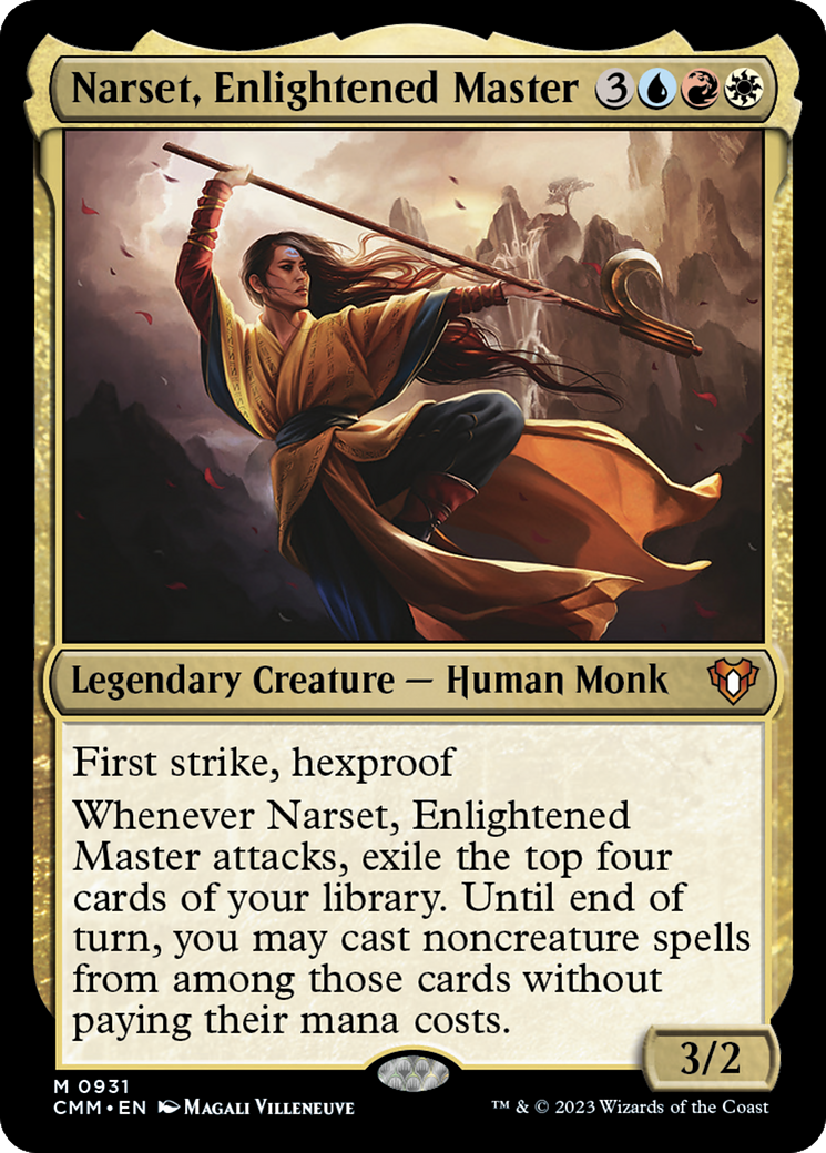 Narset, Enlightened Master [Commander Masters] - Trinity Hobby