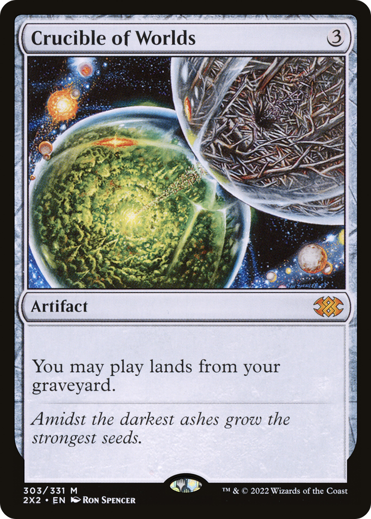 Crucible of Worlds [Double Masters 2022] - Trinity Hobby