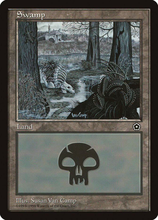 Swamp (Signature Centered) [Portal Second Age] - Trinity Hobby