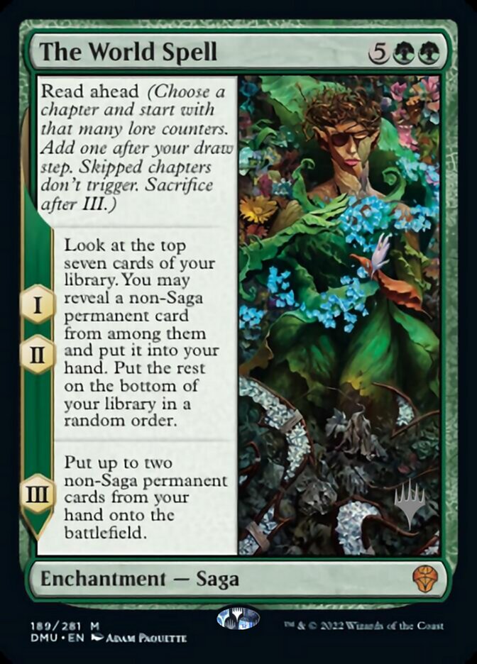 The World Spell (Promo Pack) [Dominaria United Promos] - Trinity Hobby