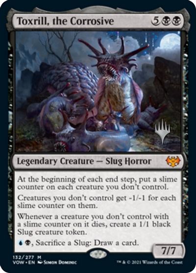 Toxrill, the Corrosive (Promo Pack) [Innistrad: Crimson Vow Promos] - Trinity Hobby