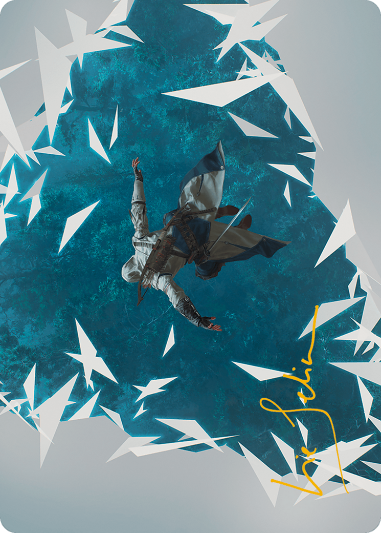 Restart Sequence Art Card (Gold-Stamped Signature)  (ASACR-003) - [Assassin's Creed Art Series] (Borderless) - Trinity Hobby