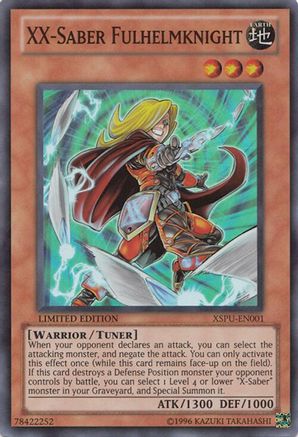 XX-Saber Fulhelmknight [XSPU-EN001] Super Rare - Trinity Hobby