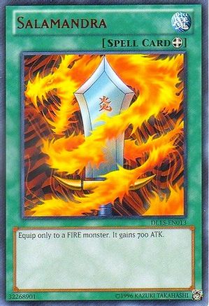 Salamandra (Red) [DL15-EN013] - Duelist League Promo Unlimited - Rare - Trinity Hobby