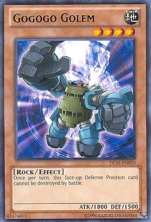 Gogogo Golem (Green) [DL15-EN010] - Duelist League Promo Unlimited - Rare - Trinity Hobby