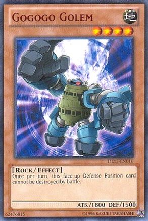 Gogogo Golem (Red) [DL15-EN010] - Duelist League Promo Unlimited - Rare - Trinity Hobby