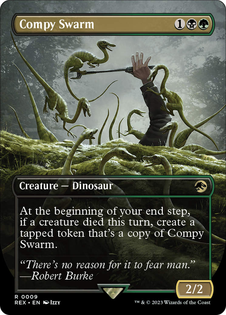 Compy Swarm (Borderless) [Jurassic World Collection] - Trinity Hobby