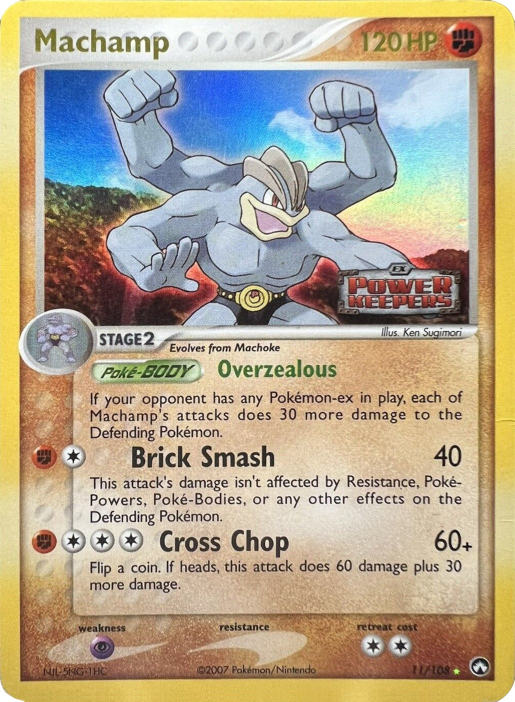 Machamp (11/108) (Stamped) [EX: Power Keepers] - Trinity Hobby