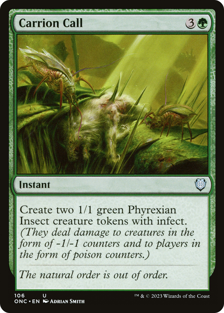 Carrion Call [Phyrexia: All Will Be One Commander] - Trinity Hobby