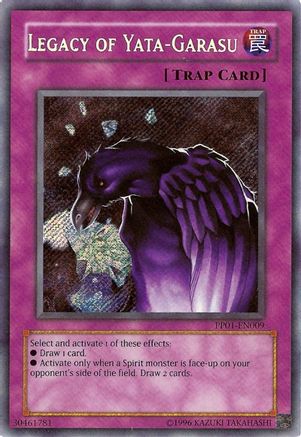 Legacy of Yata-Garasu [PP01-EN009] Secret Rare - Trinity Hobby