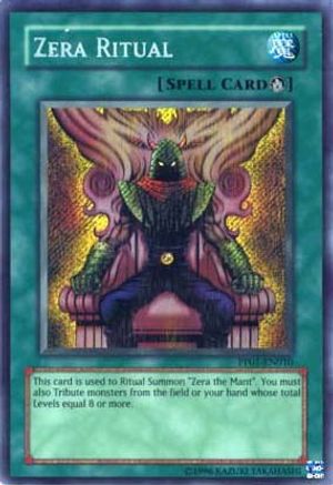 Zera Ritual [PP01-EN010] Secret Rare - Trinity Hobby