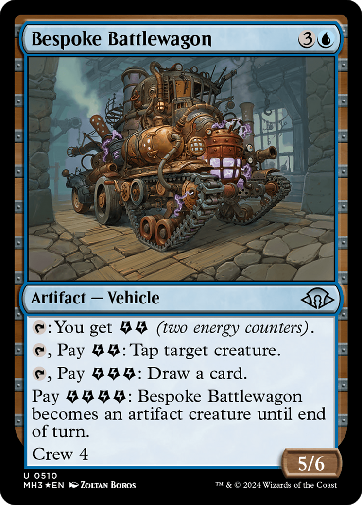 Bespoke Battlewagon (Ripple Foil) [Modern Horizons 3] - Trinity Hobby