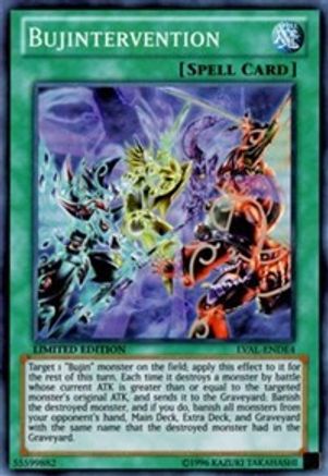 Bujintervention [LVAL-ENDE4] Super Rare - Trinity Hobby