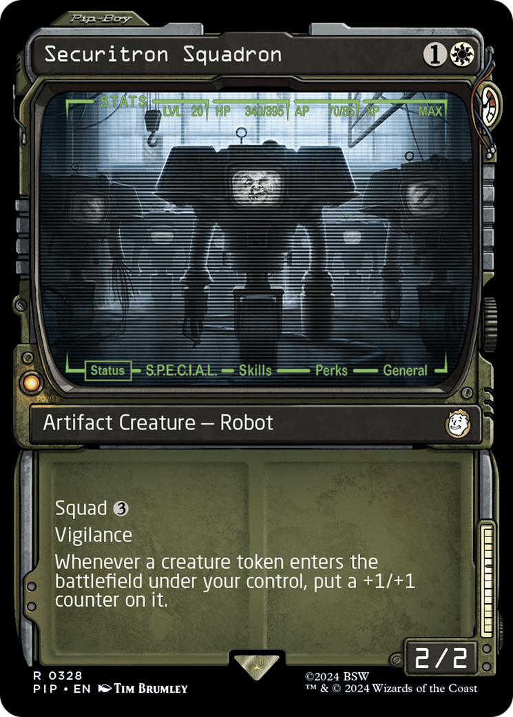 Securitron Squadron (Showcase) [Fallout] - Trinity Hobby