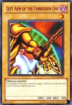 Left Arm of the Forbidden One (Red) [DL11-EN005] Rare - Trinity Hobby