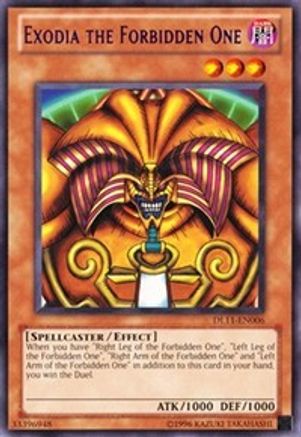 Exodia the Forbidden One (Purple) [DL11-EN006] - Duelist League Promo Unlimited - Rare - Trinity Hobby