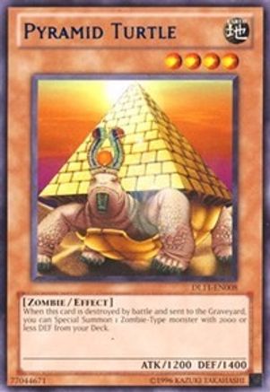 Pyramid Turtle (Blue) [DL11-EN008] Rare - Trinity Hobby