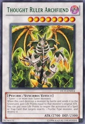 Thought Ruler Archfiend (Green) [DL11-EN014] Rare - Trinity Hobby