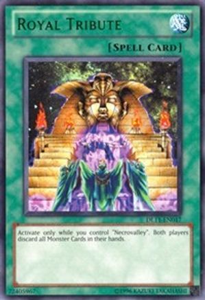 Royal Tribute (Green) [DL11-EN017] Rare - Trinity Hobby