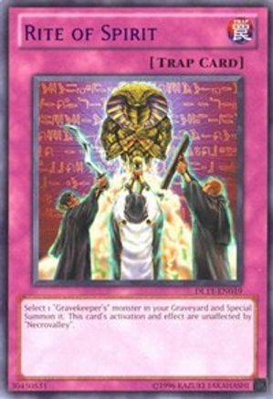 Rite of Spirit (Purple) [DL11-EN019] - Duelist League Promo Unlimited - Rare - Trinity Hobby