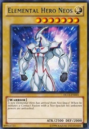 Elemental Hero Neos (Blue) [DL12-EN001] Rare - Trinity Hobby