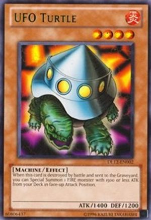 UFO Turtle (Green) [DL12-EN002] - Duelist League Promo Unlimited - Rare - Trinity Hobby