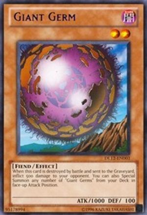 Giant Germ (Purple) [DL12-EN003] - Duelist League Promo Unlimited - Rare - Trinity Hobby