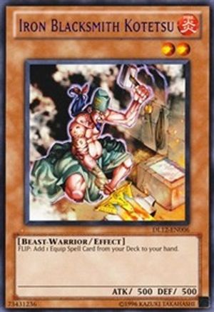 Iron Blacksmith Kotetsu (Purple) [DL12-EN006] - Duelist League Promo Unlimited - Rare - Trinity Hobby
