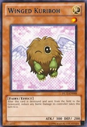 Winged Kuriboh (Blue) [DL12-EN008] - Duelist League Promo Unlimited - Rare - Trinity Hobby
