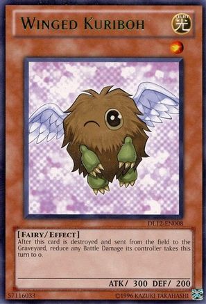 Winged Kuriboh (Green) [DL12-EN008] Rare - Trinity Hobby