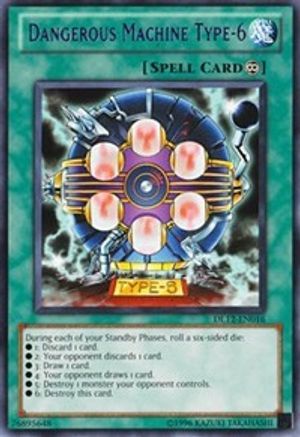 Dangerous Machine Type-6 (Purple) [DL12-EN016] - Duelist League Promo Unlimited - Rare - Trinity Hobby