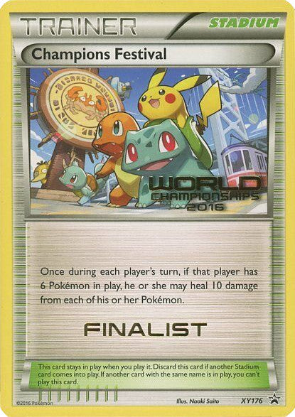 Champions Festival (XY176) (2016 Finalist) [XY: Black Star Promos] - Trinity Hobby