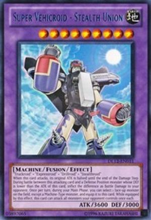 Super Vehicroid - Stealth Union (Blue) [DL12-EN011] - Duelist League Promo Unlimited - Rare - Trinity Hobby