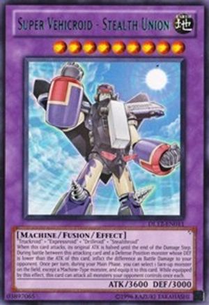 Super Vehicroid - Stealth Union (Green) [DL12-EN011] - Duelist League Promo Unlimited - Rare - Trinity Hobby