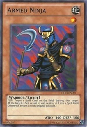 Armed Ninja (Blue) [DL13-EN001] - Duelist League Promo Unlimited - Rare - Trinity Hobby