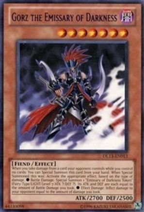 Gorz the Emissary of Darkness (Purple) [DL13-EN013] Rare - Trinity Hobby